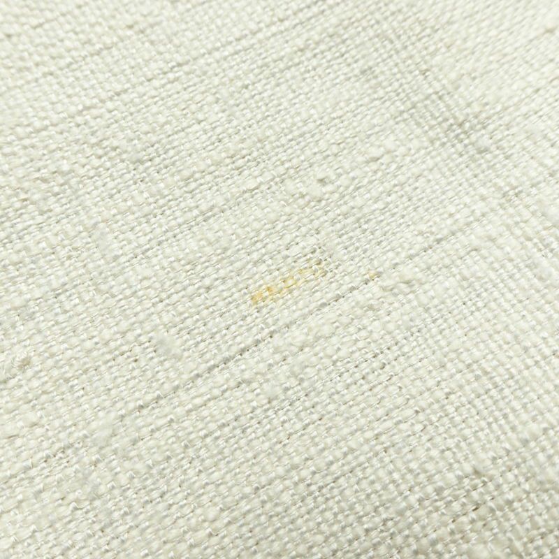 名古屋帯 渡文 西陣織 手織 太鼓柄 証紙あり 正絹 木の葉・植物柄 名古屋仕立て なごや帯 リサイクル帯 帯 白_画像16