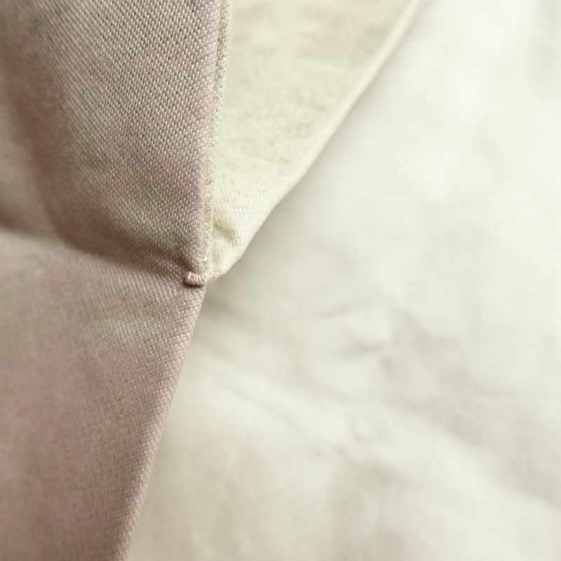 名古屋帯 太鼓柄 正絹 古典柄 名古屋仕立て なごや帯 リサイクル帯 帯 箔 扇面 紫・藤色_画像20