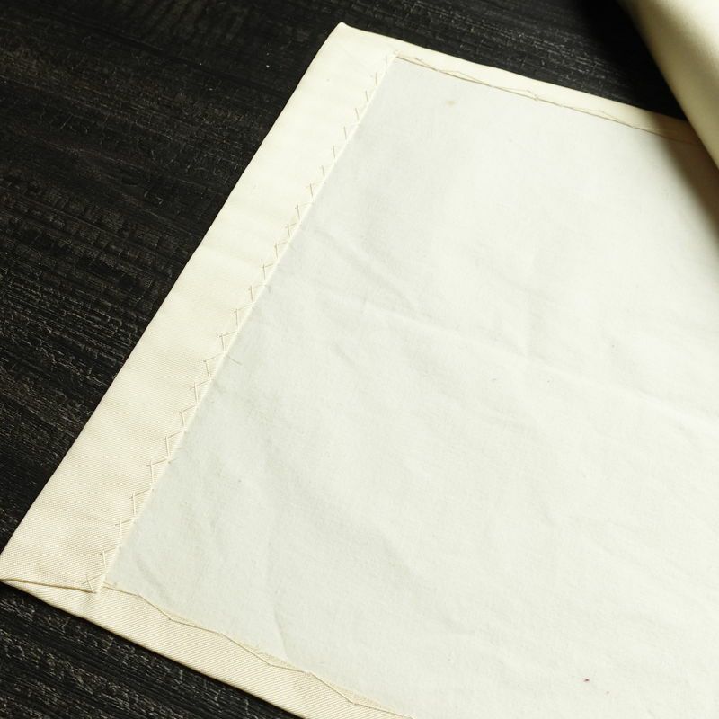 名古屋帯 太鼓柄 正絹 亀甲柄 通し仕立て なごや帯 リサイクル帯 帯 クリーム_画像10