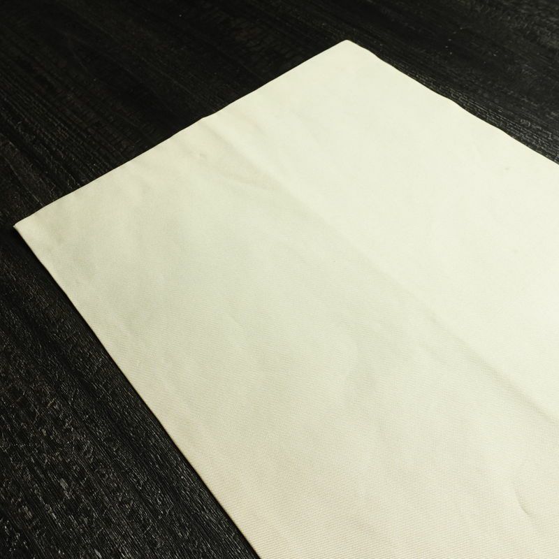 名古屋帯 太鼓柄 正絹 亀甲柄 通し仕立て なごや帯 リサイクル帯 帯 クリーム_画像16