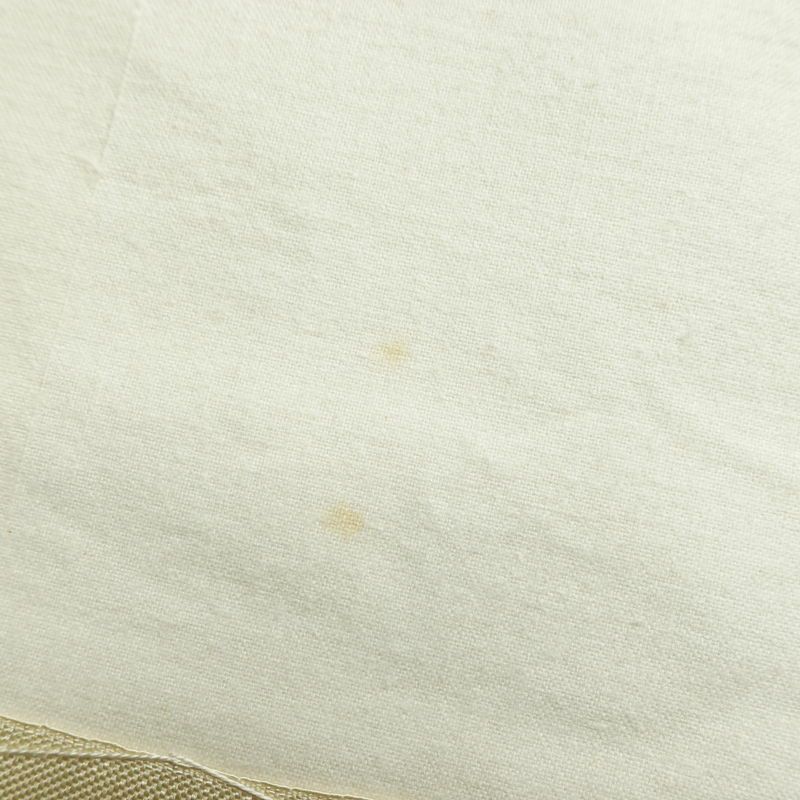 名古屋帯 太鼓柄 正絹 亀甲柄 通し仕立て なごや帯 リサイクル帯 帯 クリーム_画像20