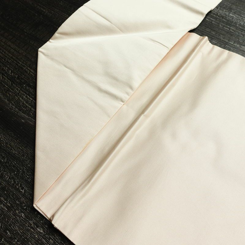 名古屋帯 太鼓柄 正絹 花柄 名古屋仕立て なごや帯 リサイクル帯 帯 箔 ピンク_画像17