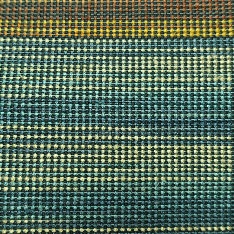 名古屋帯 六通柄 正絹 縞柄・線柄 通し仕立て なごや帯 リサイクル帯 帯 カジュアル 緑・うぐいす色_画像4