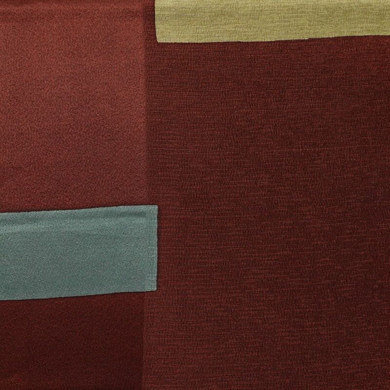 帯揚げ帯締めセット 美品 セット品 平組 正絹 その他の柄 モダン シンプル 和装小物 多色使い_画像6