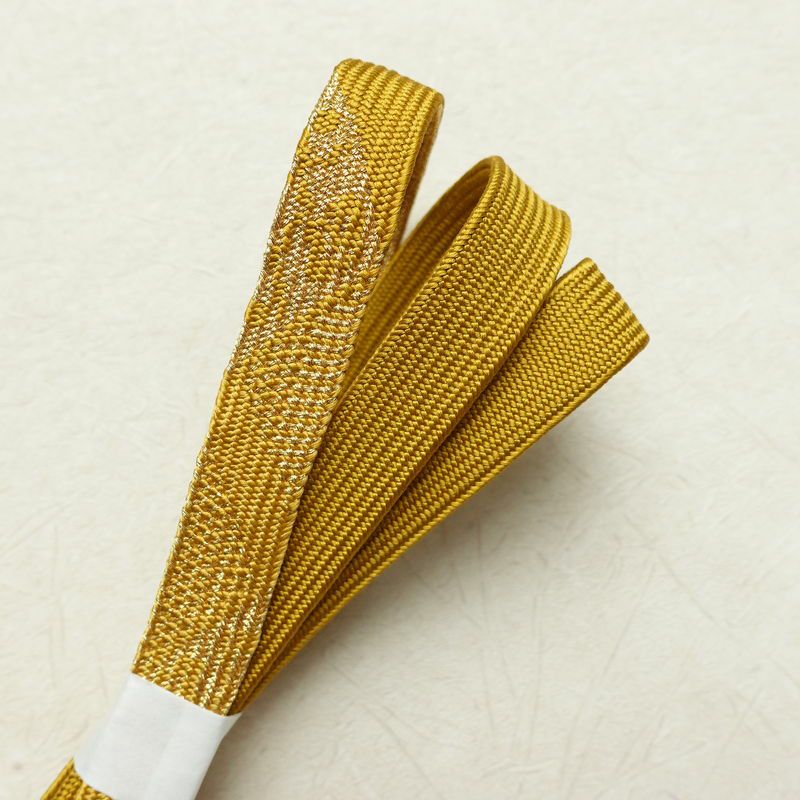 帯揚げ帯締めセット 美品 セット品 平組 正絹 その他の柄 モダン シンプル 和装小物 多色使い_画像18