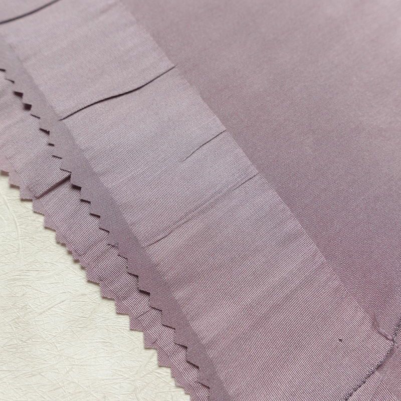 帯揚げ帯締めセット 良品 セット品 綸子 正絹 幾何学柄・抽象柄 箔 シンプル 和装小物 紫・藤色_画像5