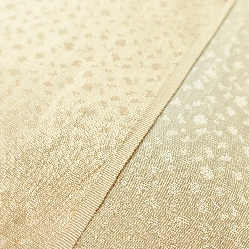 帯揚げ帯締めセット セット品 平組 正絹 花柄 シンプル 和装小物 橙_画像6