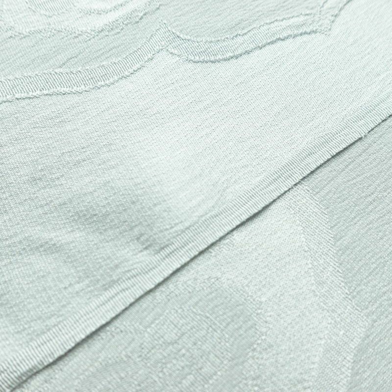 帯揚げ帯締めセット セット品 平組 正絹 幾何学柄・抽象柄 和装小物 青・紺_画像6