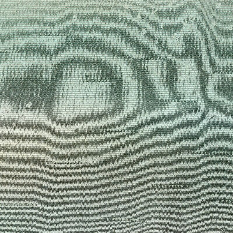 帯揚げ帯締めセット 美品 セット品 縮緬 正絹 その他の柄 シンプル 和装小物 緑・うぐいす色_画像7