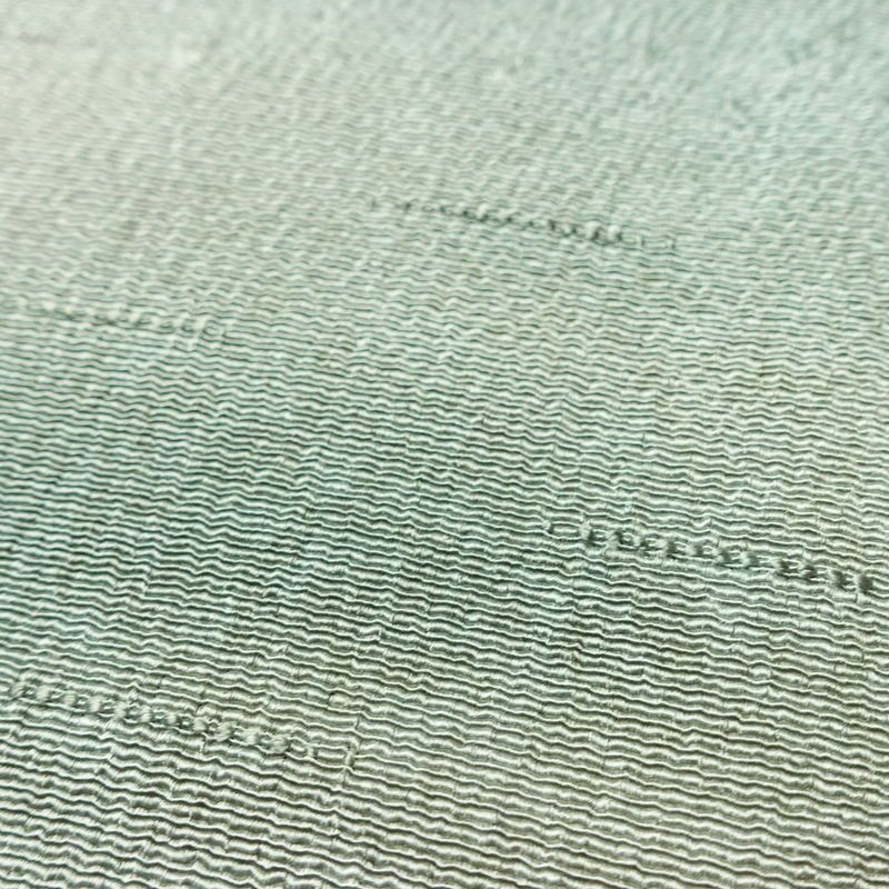 帯揚げ帯締めセット 美品 セット品 縮緬 正絹 その他の柄 シンプル 和装小物 緑・うぐいす色_画像10