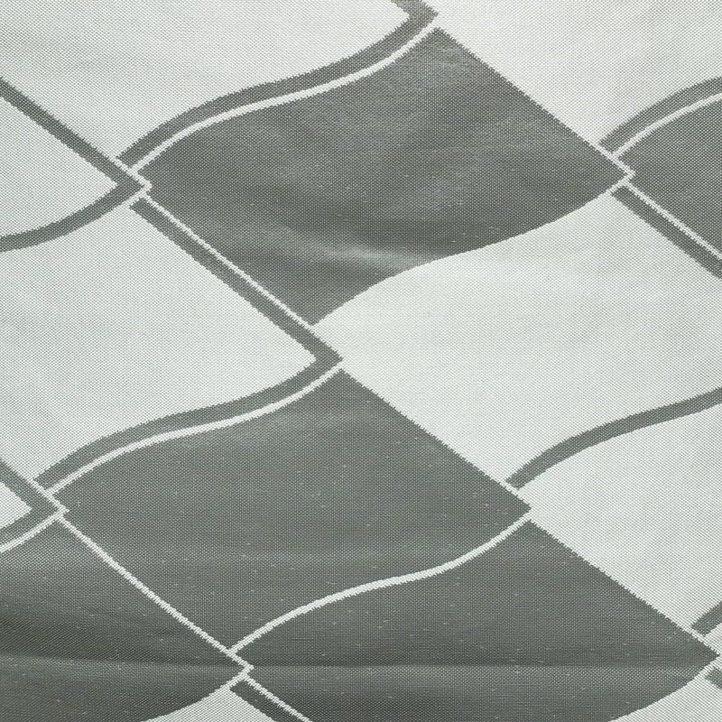 名古屋帯 六通柄 良品 正絹 古典柄 名古屋仕立て なごや帯 リサイクル帯 帯 グレー_画像2