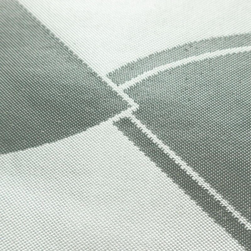 名古屋帯 六通柄 良品 正絹 古典柄 名古屋仕立て なごや帯 リサイクル帯 帯 グレー_画像3