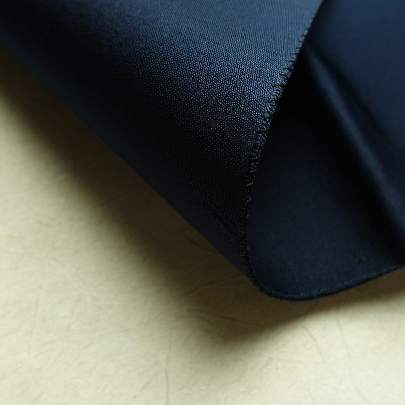 名古屋帯 太鼓柄 良品 正絹 花柄 松葉仕立て なごや帯 リサイクル帯 帯 青・紺_画像10