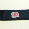名古屋帯 太鼓柄 良品 正絹 花柄 松葉仕立て なごや帯 リサイクル帯 帯 青・紺_画像13