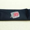 名古屋帯 太鼓柄 良品 正絹 花柄 松葉仕立て なごや帯 リサイクル帯 帯 青・紺_画像14