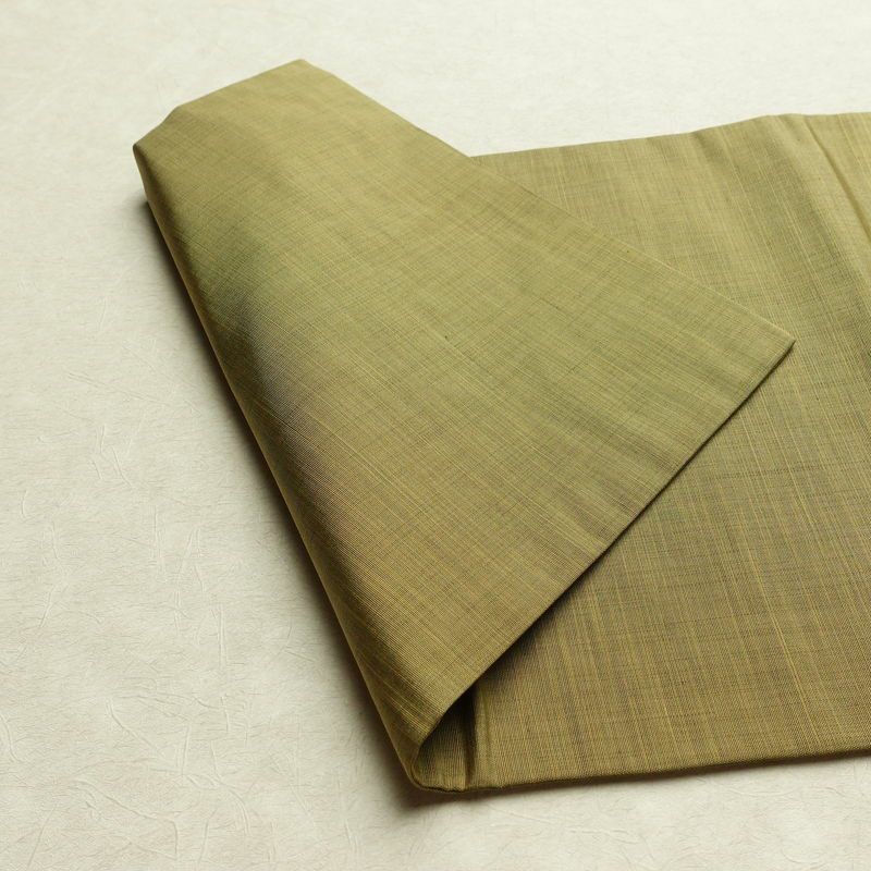 名古屋帯 太鼓柄 良品 正絹 その他の柄 名古屋仕立て なごや帯 リサイクル帯 帯 洒落 黄・黄土色_画像9