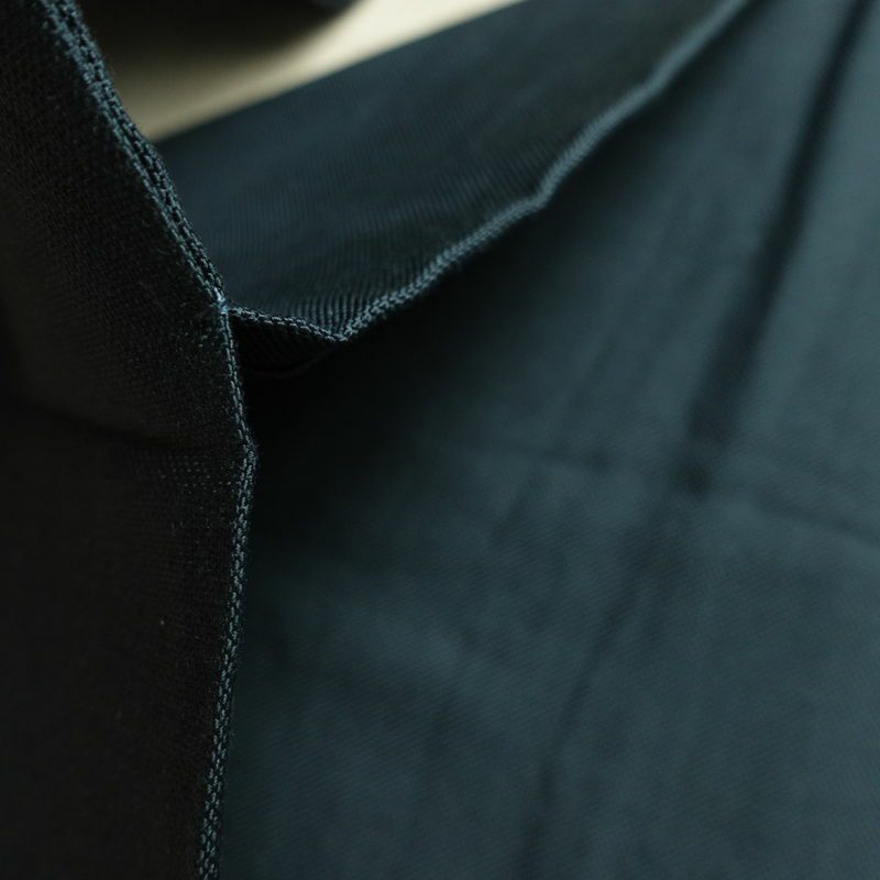 名古屋帯 太鼓柄 正絹 木の葉・植物柄 名古屋仕立て なごや帯 リサイクル帯 帯 モダン 青・紺_画像19