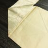 名古屋帯 六通柄 美品 正絹 亀甲柄 名古屋仕立て なごや帯 リサイクル帯 帯 未使用品 ベージュ_画像19