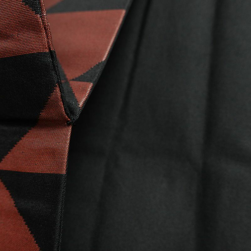 名古屋帯 六通柄 良品 正絹 古典柄 名古屋仕立て なごや帯 リサイクル帯 折り鶴 折り紙 かざぐるま 帯 刺繍 黒_画像20