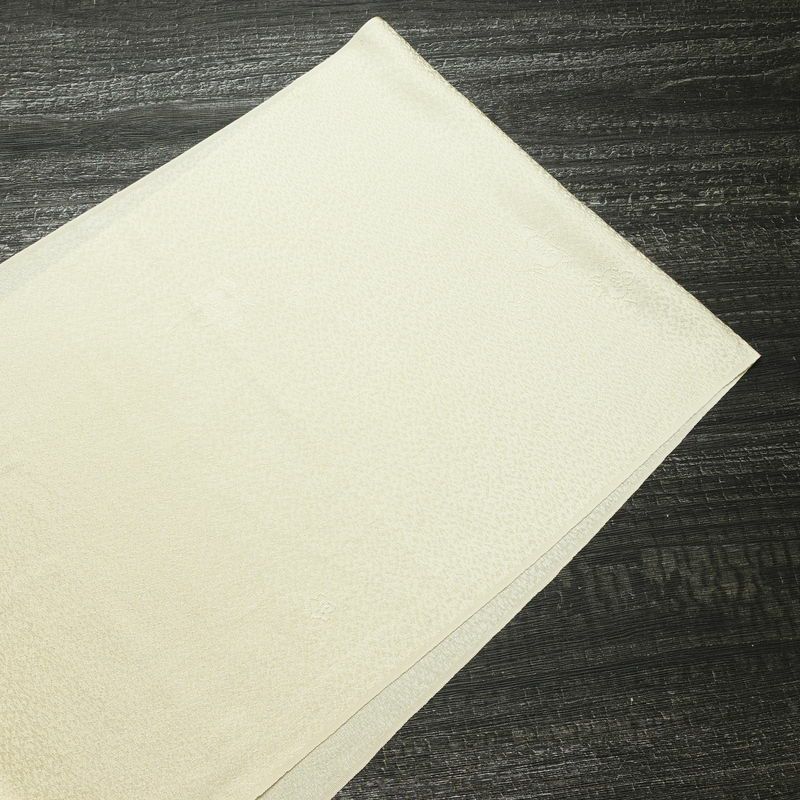 帯揚げ帯締めセット 良品 セット品 正絹 花柄 フォーマル 和装小物 ベージュ クリーム_画像2