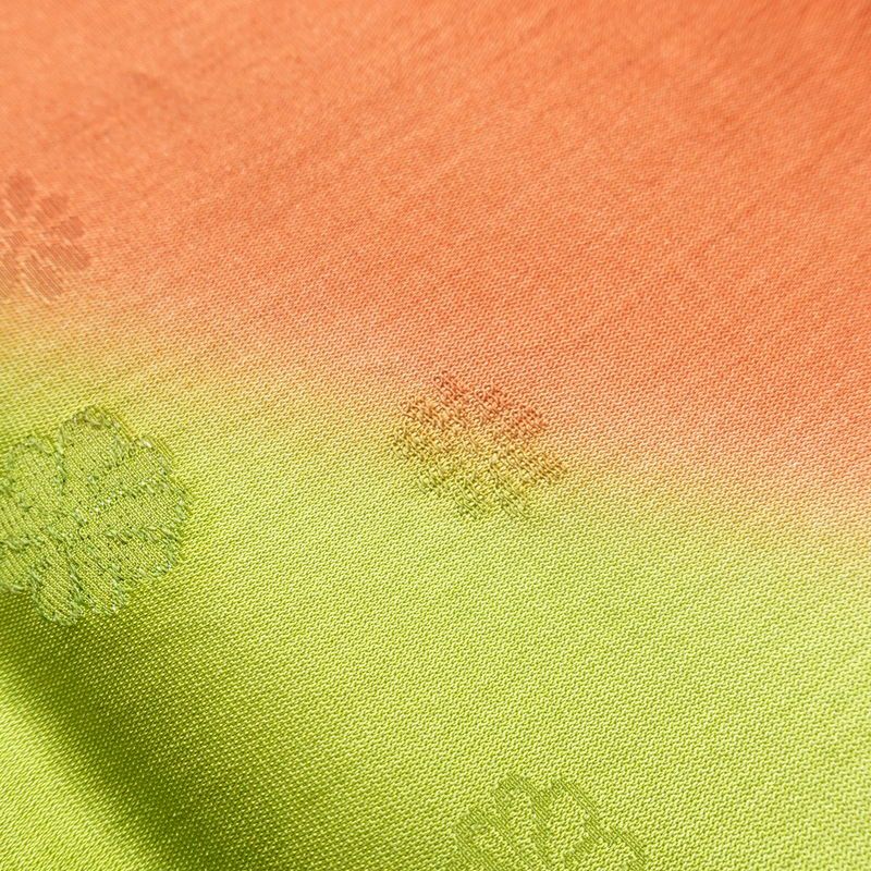 帯揚げ帯締めセット セット品 正絹 花柄 多色使い_画像10