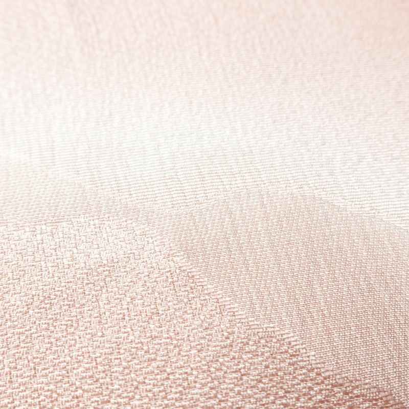 帯揚げ帯締めセット 良品 セット品 正絹 幾何学柄・抽象柄 フォーマル 上品 ピンク_画像9