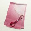 帯揚げ帯締めセット 美品 セット品 正絹 花柄 フォーマル 桜 ピンク_画像1