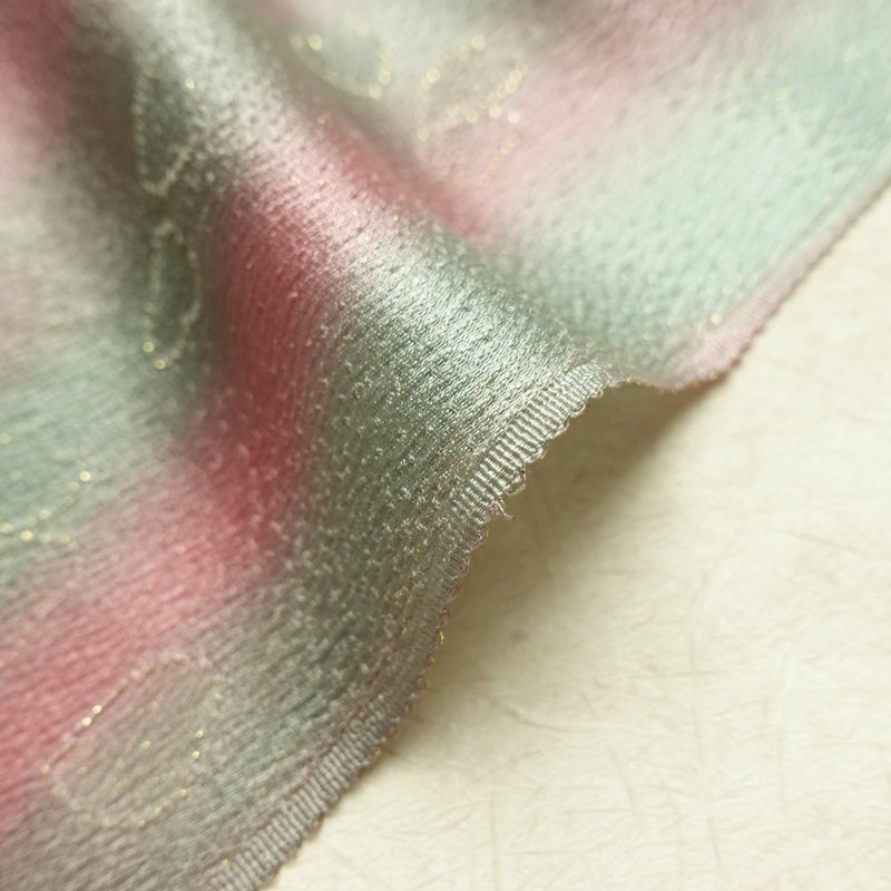 帯揚げ帯締めセット 美品 セット品 正絹 花柄 金糸 フォーマル 桜 多色使い_画像11