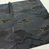 紬 正絹 雲柄 袷仕立て 身丈160.5cm 裄丈67cm リサイクル着物 着物 青・紺_画像12