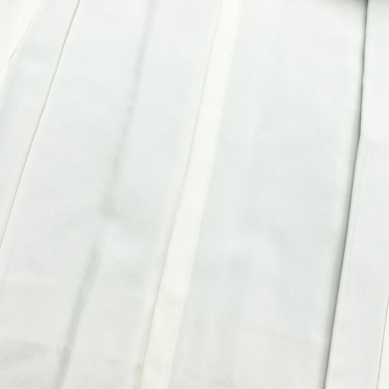 大島紬 しつけ糸付き 正絹 幾何学柄・抽象柄 袷仕立て 身丈160.5cm 裄丈63cm リサイクル着物 着物 グレー_画像18