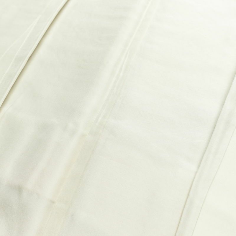 訪問着 加賀友禅 紬訪問着 元子 落款入り 正絹 花柄 袷仕立て 身丈160.5cm 裄丈68cm リサイクル着物 一部しつけ糸付き 着物 紬地 クリーム_画像19