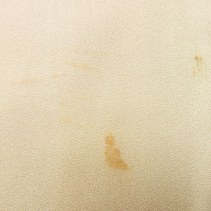 付け下げ 正絹 古典柄 袷仕立て 身丈160cm 裄丈67.5cm リサイクル着物 着物 鼓 箔 金彩 扇子 ピンク_画像14