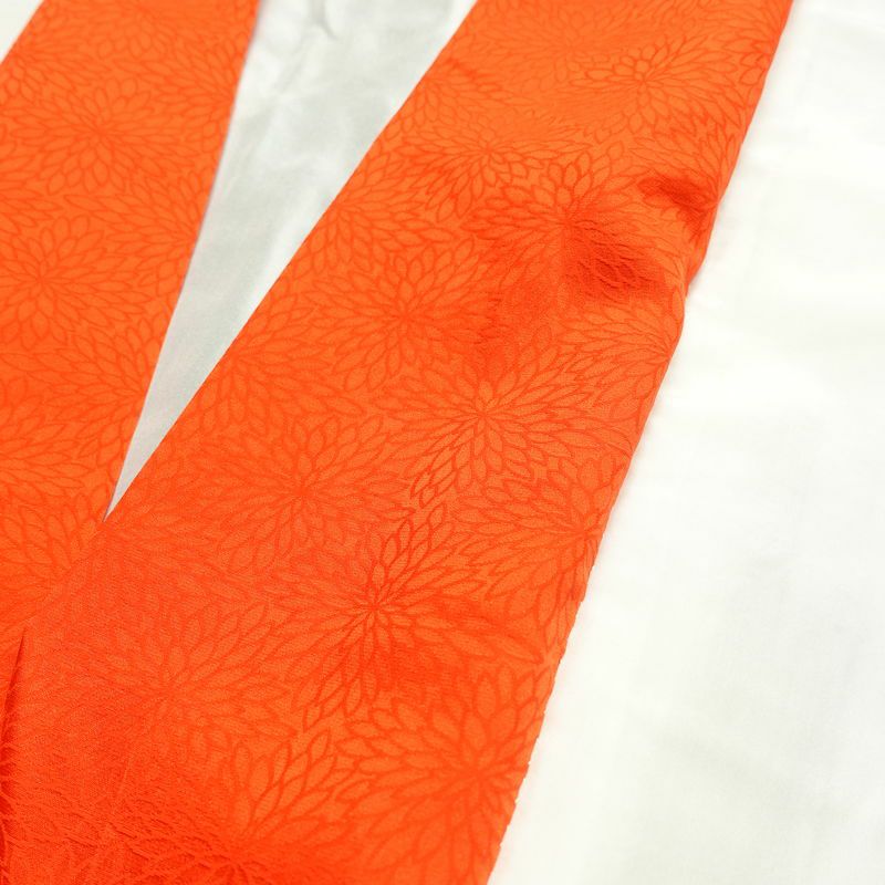 小紋 伊達衿付き 絞り 正絹 花柄 袷仕立て 身丈162cm 裄丈67.5cm リサイクル着物 着物 青・紺_画像18