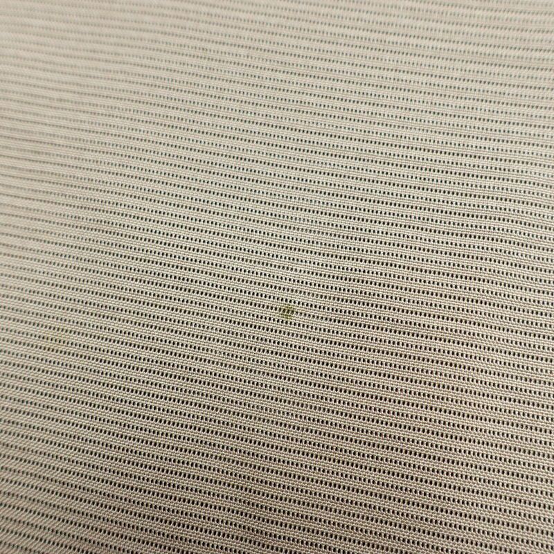 盛夏 絽 付け下げ 正絹 花柄 単衣仕立て 身丈162.5cm 裄丈67cm リサイクル着物 着物 箔 薄物 モダン ベージュ_画像12