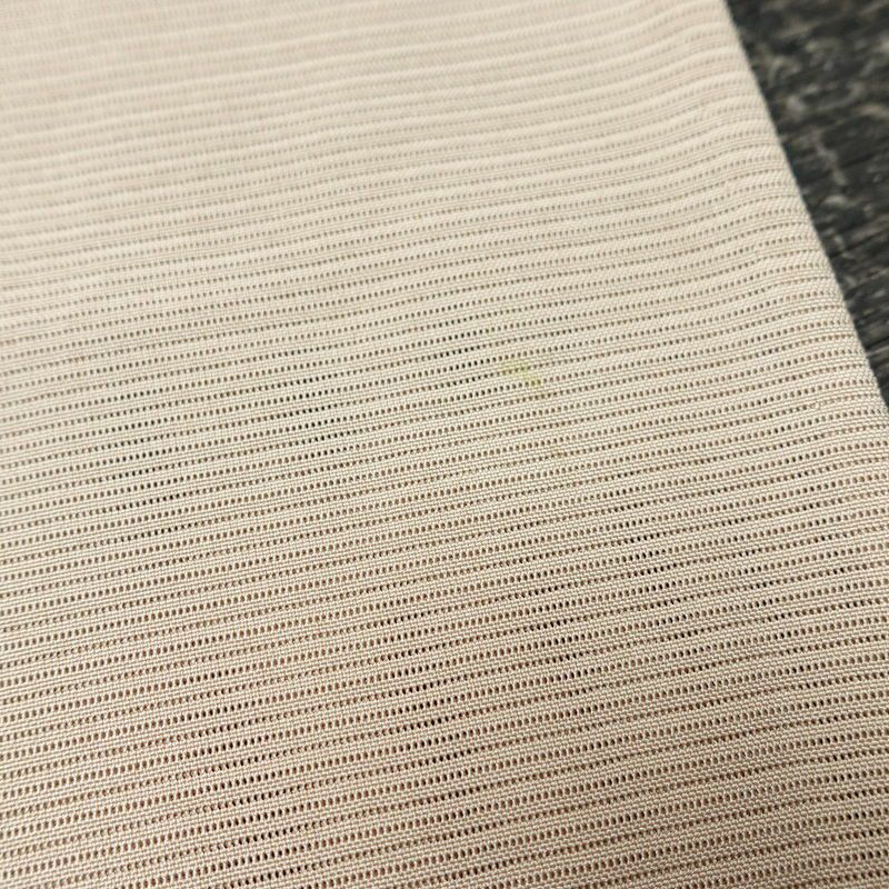 盛夏 絽 付け下げ 正絹 花柄 単衣仕立て 身丈162.5cm 裄丈67cm リサイクル着物 着物 箔 薄物 モダン ベージュ_画像14