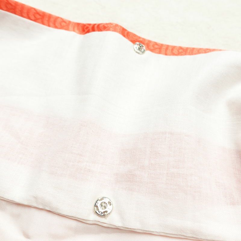 付け下げ 縮緬 一つ紋付き 伊達衿付き 正絹 花柄 袷仕立て 身丈160.5cm 裄丈65.5cm リサイクル着物 着物 入学式 七五三 フォーマル 菊 ピンク_画像19