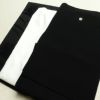 喪服 美品 袷喪服 落款入り しつけ糸付き 縮緬 五つ紋付き 正絹 無地 袷仕立て 身丈164.5cm 裄丈68cm リサイクル着物 着物 未使用品 黒_画像1