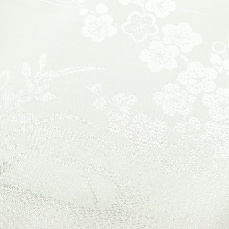 喪服 美品 袷喪服 落款入り しつけ糸付き 縮緬 五つ紋付き 正絹 無地 袷仕立て 身丈164.5cm 裄丈68cm リサイクル着物 着物 未使用品 黒_画像10