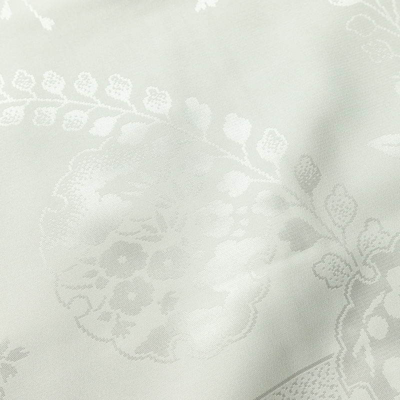 喪服 美品 袷喪服 落款入り しつけ糸付き 縮緬 五つ紋付き トールサイズ 正絹 無地 袷仕立て 身丈172cm 裄丈71cm リサイクル着物 着物 未使用品 黒_画像10