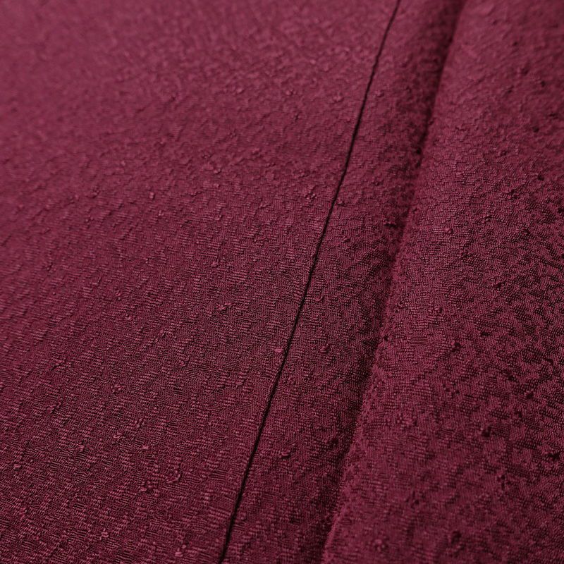 色無地 良品 しつけ糸付き 正絹 無地 袷仕立て 身丈157cm 裄丈63cm リサイクル着物 着物 お茶会 シンプル 紫・藤色_画像9