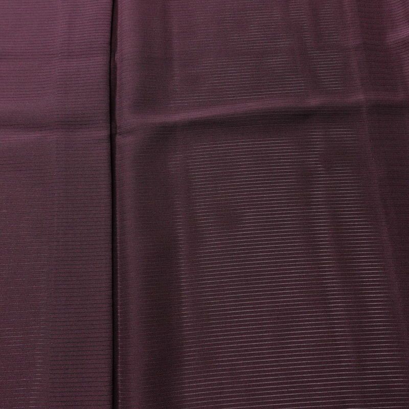 盛夏 色無地 絽 美品 しつけ糸付き 夏用 一つ紋付き 正絹 無地 単衣仕立て 身丈162cm 裄丈63cm リサイクル着物 着物 薄物 紫・藤色_画像6