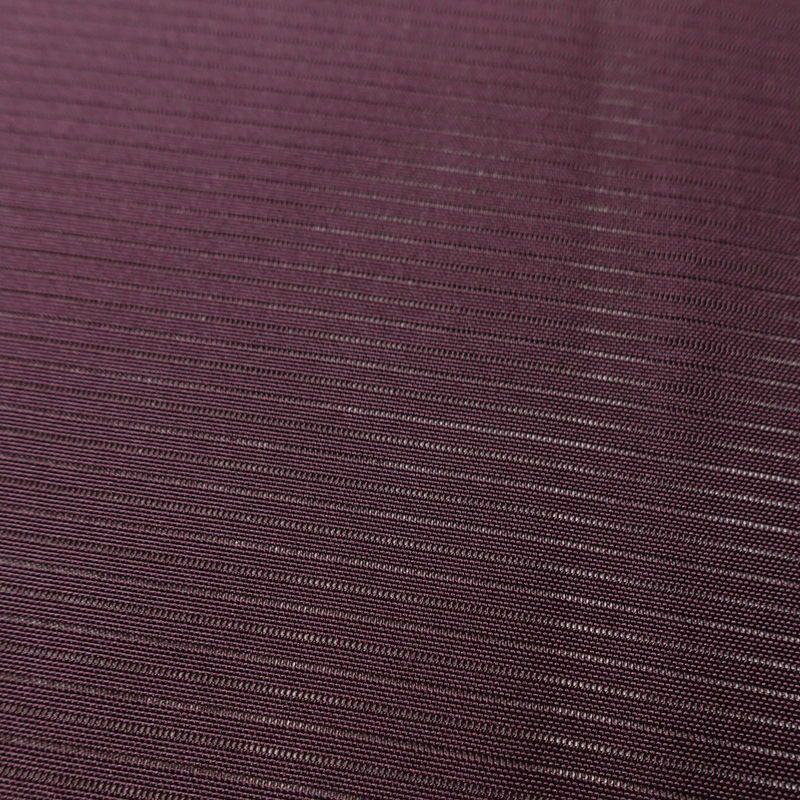 盛夏 色無地 絽 美品 しつけ糸付き 夏用 一つ紋付き 正絹 無地 単衣仕立て 身丈162cm 裄丈63cm リサイクル着物 着物 薄物 紫・藤色_画像8