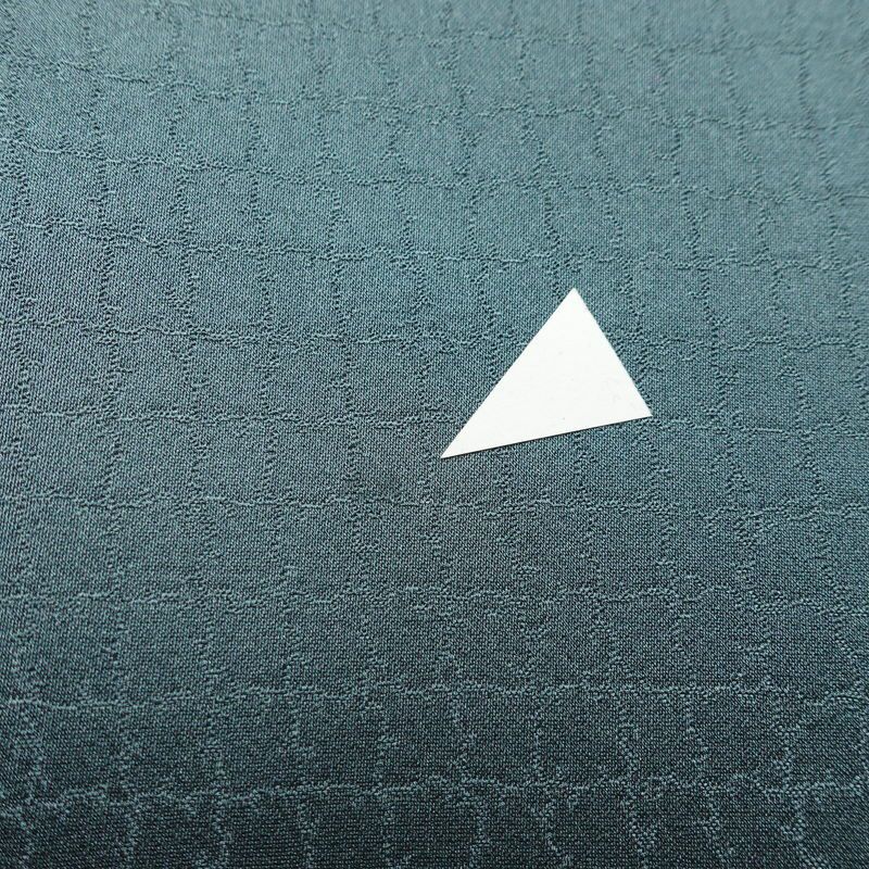 付け下げ 良品 綸子 正絹 人物・動物柄 袷仕立て 身丈154cm 裄丈65.5cm リサイクル着物 着物 箔 青・紺_画像14