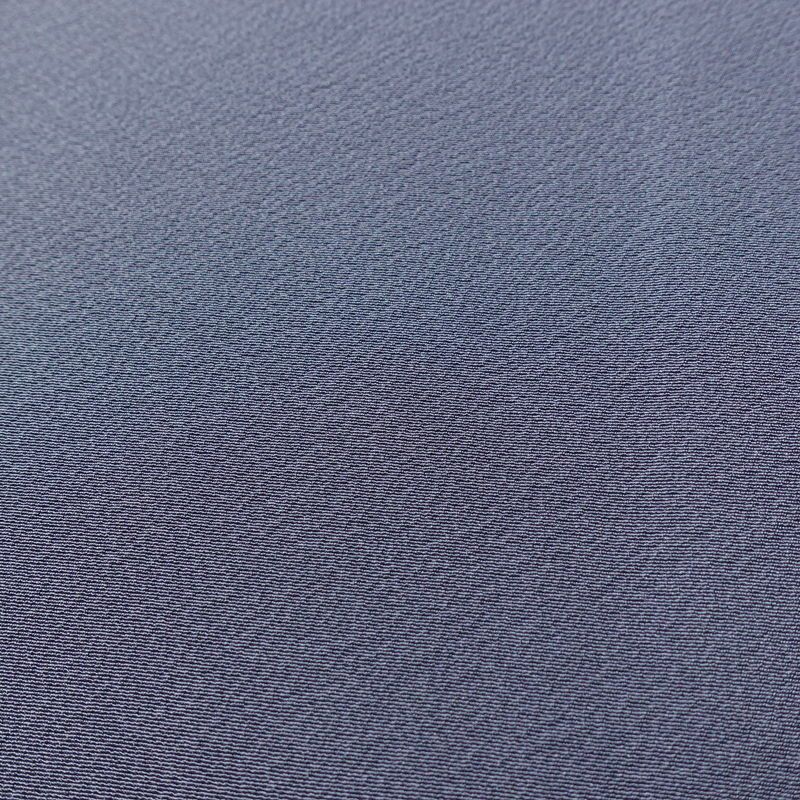 色無地 縮緬 一つ紋付き 正絹 無地 袷仕立て 身丈159cm 裄丈64.5cm リサイクル着物 着物 共八掛 お茶会 竜胆色 紫・藤色_画像7