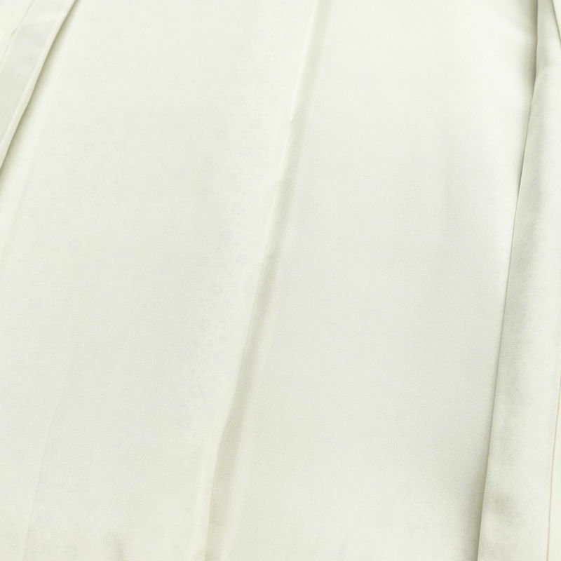 小紋 良品 総柄 正絹 花柄 袷仕立て 身丈157.5cm 裄丈63cm リサイクル着物 着物 白_画像19