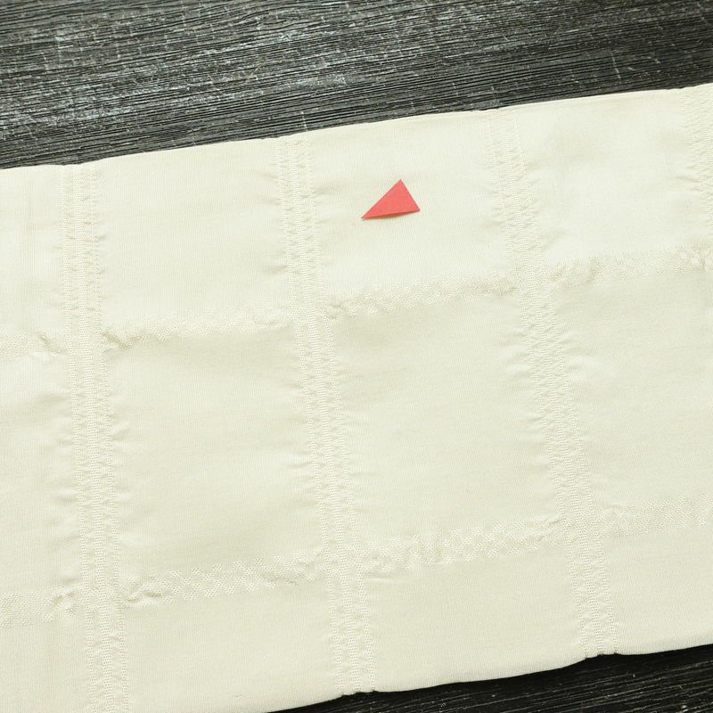 名古屋帯 六通柄 正絹 木の葉・植物柄 名古屋仕立て なごや帯 リサイクル帯 帯 白_画像16