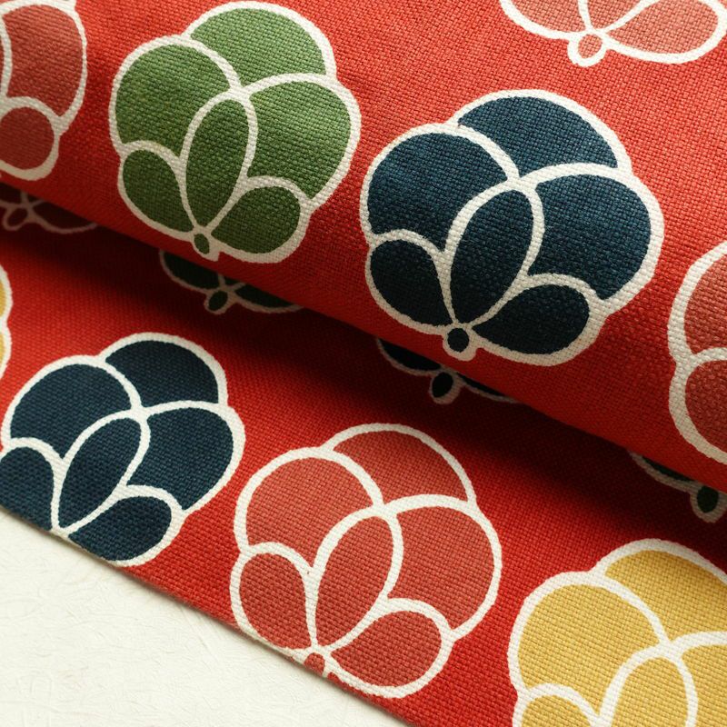 名古屋帯 全通柄 正絹 花柄 名古屋仕立て なごや帯 リサイクル帯 帯 モダン 赤・朱_画像8