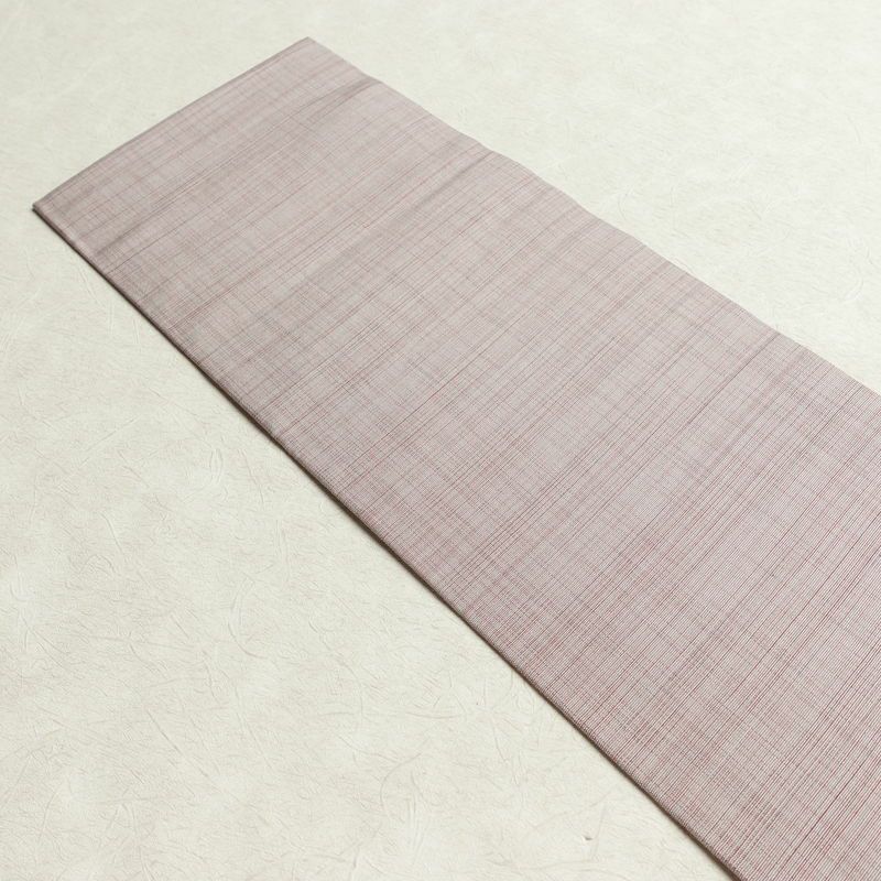 名古屋帯 太鼓柄 良品 正絹 古典柄 名古屋仕立て なごや帯 リサイクル帯 帯 シンプル 洒落 紫・藤色_画像15