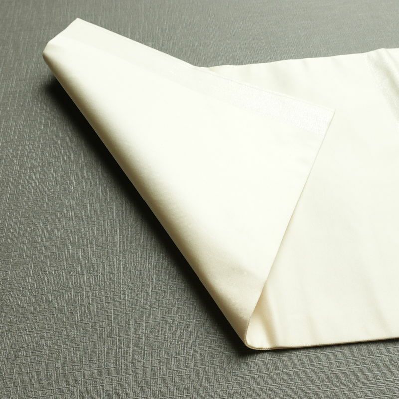 名古屋帯 太鼓柄 正絹 古典柄 名古屋仕立て なごや帯 リサイクル帯 帯 菊 白_画像10