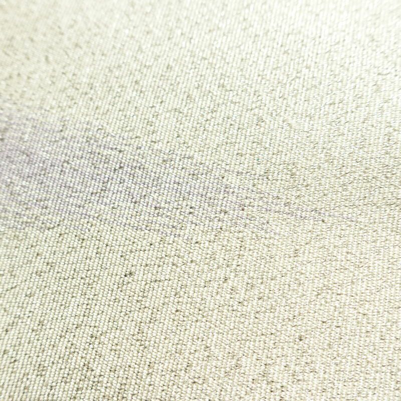 名古屋帯 太鼓柄 つづれ織 正絹 流水・波柄 松葉仕立て なごや帯 リサイクル帯 帯 シンプル 金・銀_画像7